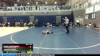 37 lbs Round 1 - Karson Earles, East Idaho Elite Wrestling vs Slade Stephenson, Pilgrim Wrestling Club