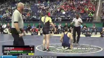 2A 145 lbs 1st Place Match - Jacob Price, Surry Central vs Caleb Johnson-white, East Burke