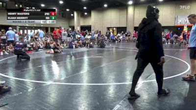 95 lbs Round 2 (8 Team) - Elijah Merritt, RWA vs Henry Masters, Spartan WC