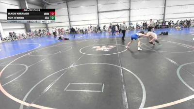 110 lbs Round 2 (10:45am Saturday) - Nox O`brien, SELECT, UT vs Jaxon Kreamer, Untouchables, MN