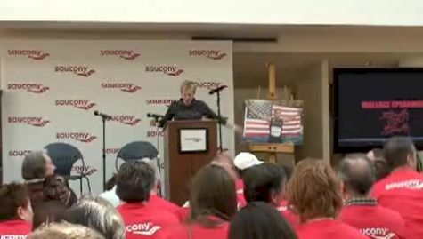 Q&A with Wallace Spearmon Jr. at Saucony Signing