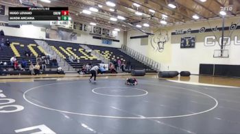 106 lbs Round 3 (3 Team) - Hugo Levano, Carrollton Creekview vs Jaxon Arcaria, Lewisville The Colony