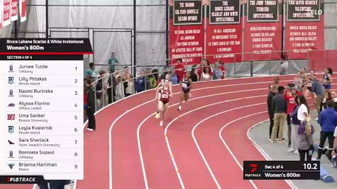 Women's 800m, Finals 4