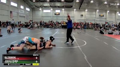 165 lbs Round 3 (6 Team) - Eli Tedrow, Youngstown Elite vs Joshua Rubio, Capital City WC