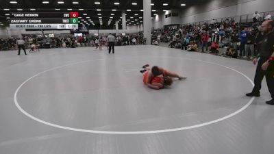 190 lbs Champ. Rd Of 16 - Zachary Cronk, Tiger Wrestling Club - TPW4 vs Gage Herrin, Cardinal Wrestling Club