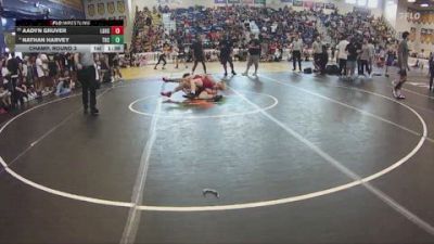 138 lbs Champ. Round 3 - Aadyn Gruver, Lake Gibson High School vs Nathan Harvey, Black Creek Wrestling Club