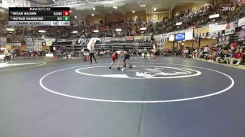 175 lbs Champ. Round 1 - Micah Galvan, Ellsworth Hs vs Nathan Hammond, Riley County Hs