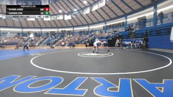 149 lbs 3rd Place Match - Ryker Agee, Cowley College vs Kaiden Cue, Carl Albert State