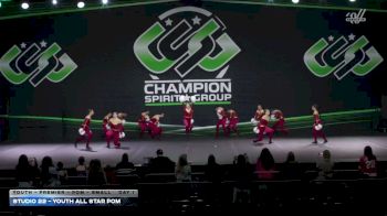 Studio 22 - Youth All Star Pom [2026 Youth - Premier - Pom - Small Day 1] 2026 CSG Dance Grand Nationals