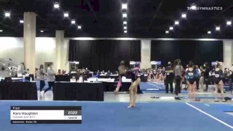 Kara Houghton - Floor, Colorado Gym #711 - 2021 USA Gymnastics Development Program National Championships