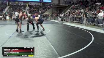 175 lbs Cons. Round 3 - Ashtun Lemonds, Hutchinson Kids vs Xavier Anderson, Derby