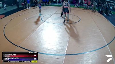 120 lbs Champ. Round 1 - Jack Holmes, Montana vs Andrei Donayri, Oregon