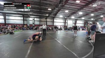 Quarterfinal - Justin Quiros, Saddle Brook vs Landon Wunsch, Collegeville