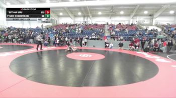 106 lbs Cons. Round 5 - Eithan Luu, Weber vs Tyler Robertson, Maple Mountain