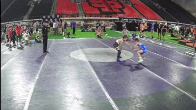 75 lbs Champ. Round 1 - Rio Smith, Hawaii vs Asher Beeson, Idaho