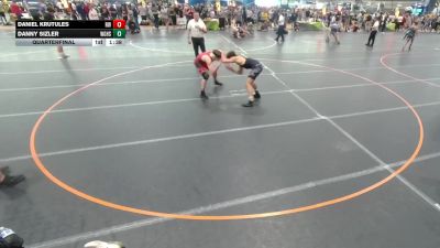 144 lbs Quarterfinal - Danny Sizler, West Geauga vs Daniel Krutules, Roundtree Wrestling