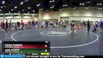 152 lbs Placement (16 Team) - Jayda Parker, Nebraska Tsunami vs Aine Moffit, Iowa Pin-A-Sarus