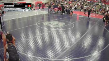 132 lbs Cons. Round 2 - Rylen Perez, Glencoe vs Johnathan Schumaier, Auburn