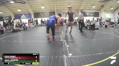 195 lbs Round 2 (6 Team) - Cole Hosey, Iron Faith Grappling vs Baha Akdemir, Team Alien