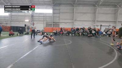 92 lbs Round 8 (10 Team) - Dominik Keomany, Kardiac Kidz vs Andrew Solomon, Notre Dame Lions