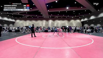 165 lbs Cons. Round 2 - Antonios Aspras, Connecticut vs Levi Schulmann, New Jersey