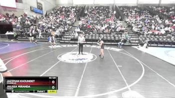 4A 120 lbs Quarterfinal - Jazzman Khoundet, Stansbury vs Julissa Miranda, Tooele