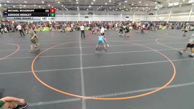 138 lbs Cons. Round 3 - Michael Woodruff, Eagles Wrestling Club vs Addison Hensley, Empyre