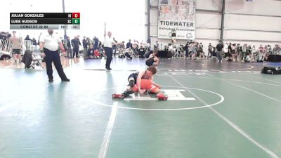 120 lbs Consi Of 32 #2 - Julian Gonzales, IN vs Luke Hudson, SC