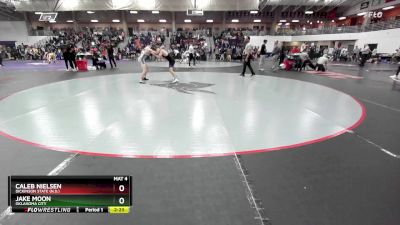 149 lbs Cons. Round 5 - Jake Moon, Oklahoma City vs Caleb Nielsen, Dickinson State (N.D.)