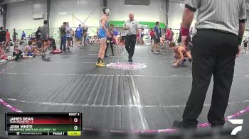115 lbs Placement (4 Team) - James Dean, Team Palmetto vs Josh White, Roundtree Wrestling Academy