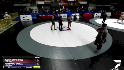 250 lbs Cons. Semi - Julain Dominguez, California vs Fernando Garcia, California