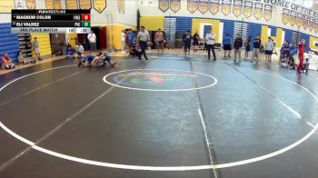 106 lbs 3rd Place Match - Eli Valdez, Park Vista Community vs Magnum Colon, Freedom