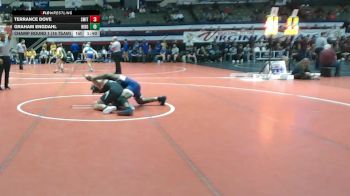 157 lbs Champ Round 1 (16 Team) - Graham Engdahl, Ridge vs Terrance Dove, Smithfield