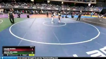 5A - 170 lbs Semifinal - Bryce Mclaren, Leander Glenn vs Caleb Rivera, Bushland