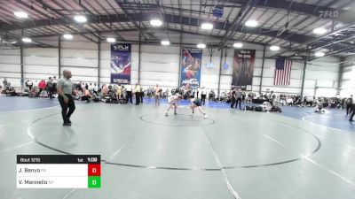 100 lbs 3rd Place - Jake Benyo, PA vs Vincenzo Mannello, NY