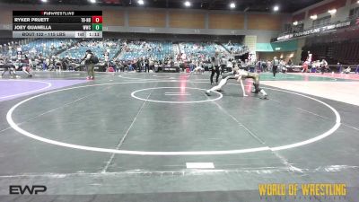 115 lbs Round Of 16 - Ryker Pruett, Team Bucs-North Bend vs Joey Guanella, Windsor Wrestling Club