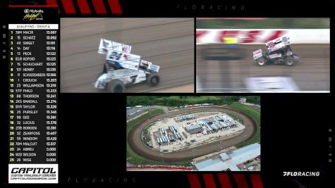 Rico Abreu Sets Quick Time In Group A Qualifying At Eldora Speedway