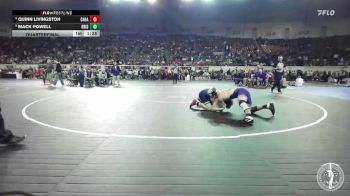 B4A-150 lbs Quarterfinal - Mack Powell, Bristow vs Quinn Livingston, Cascia Hall