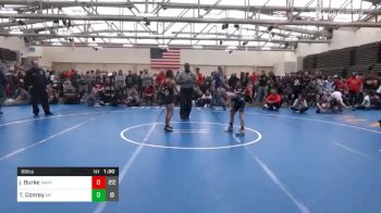 69 lbs Quarterfinal - Jo Jo Burke, Broad Axe Wrestling Club Red vs Tyler Conroy, Malvern Silver ES