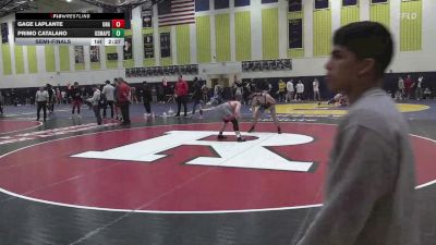 184 lbs Semifinal - Gage LaPlante, Unattached vs Primo Catalano, USMAPS/Army Prep