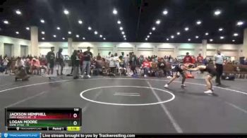 138 lbs Round 2 (8 Team) - Logan Moore, Kame Style vs Jackson Hemphill, Dark Knights WC