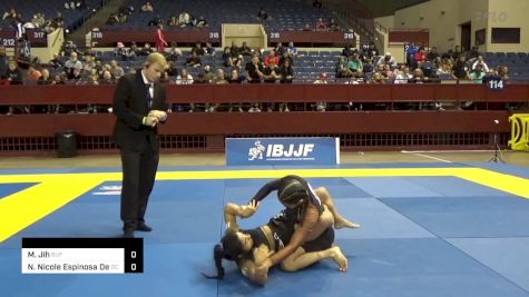 Melinda Jih vs Natasha Nicole Espinosa Delgado 2024 Pan IBJJF Jiu-Jitsu No-Gi Championship