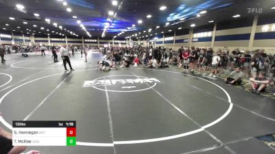 130 lbs Round Of 16 - Seamus Hannegan, Grit Wrestling vs Teagan McRae, Legacy WC