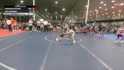 60 lbs Round 2 - Nick Johnson, East Carolina Elite vs Grayson Sylvaria, Team Tugman WC