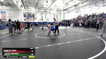 145 lbs Cons. Round 2 - Ruby De Jesus, Norwalk vs Jaslyn Martinez, Alta Loma