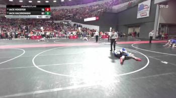 115 lbs Cons. Round 2 - Jack Kaczrowski, Wisconsin vs Jace Koester, Fond Du Lac