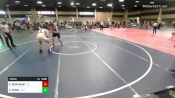 220 lbs Consi Of 8 #1 - Ericson Brehmeyer, Los Osos HS vs Zachary Potter, Team Quest