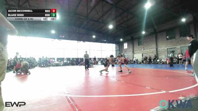 126 lbs Consi Of 8 #2 - Jacob McConnell, Wagoner Takedown Club vs Blake Wind, Henryetta Knights Wrestling Club