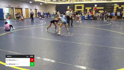 100 lbs Semifinal - Olivia Mancha, Battlefield-VA vs Aniyah Whayne, Kissimmee Osceola-FL