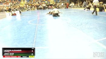133 lbs Cons. Round 3 - Jimmy Shar, Bismarck Legacy vs Jackson Alexander, Sheyenne